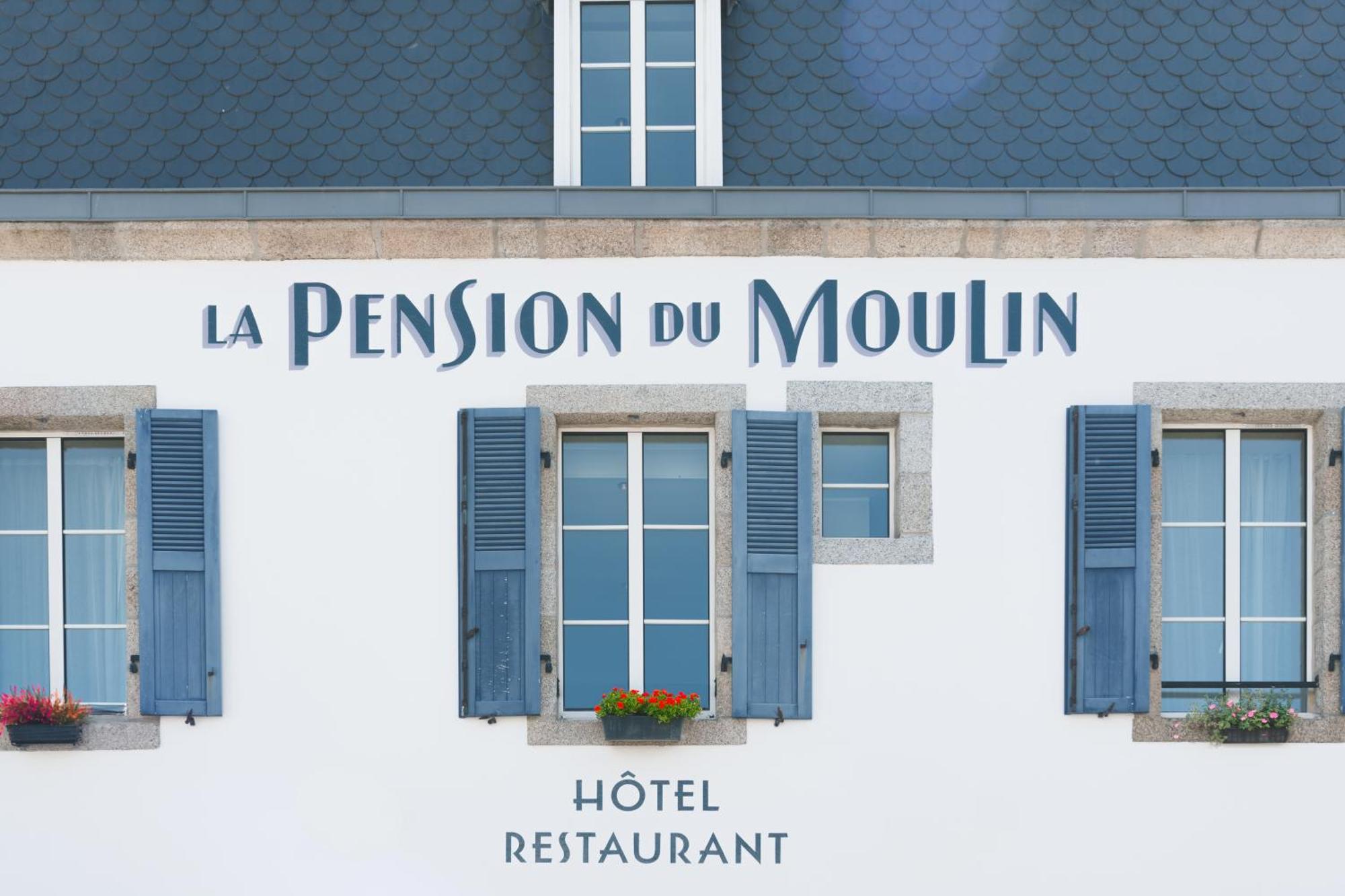 Logis Hotel Et Restaurant La Pension Du Moulin Pont-Aven Esterno foto