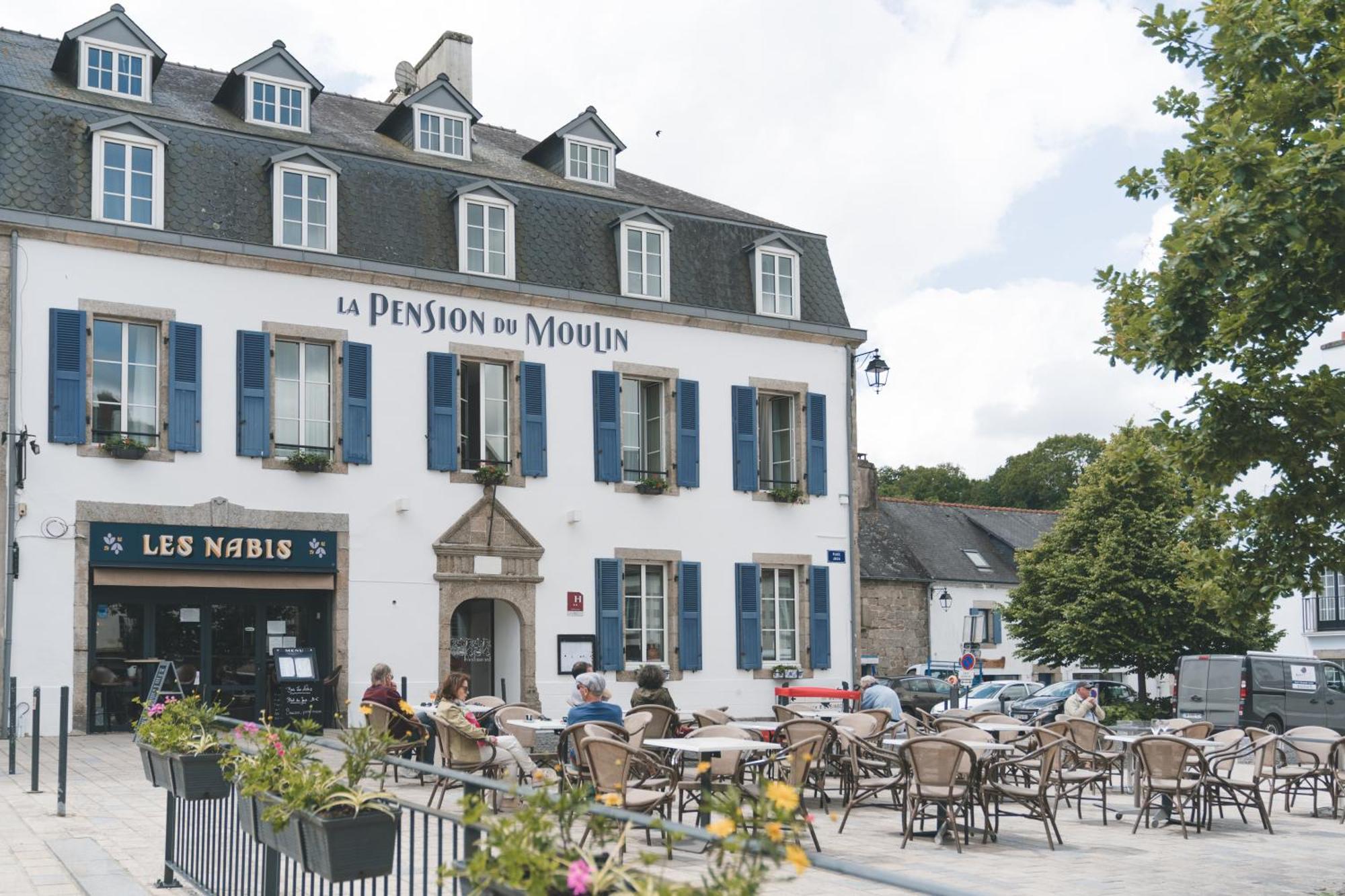 Logis Hotel Et Restaurant La Pension Du Moulin Pont-Aven Esterno foto